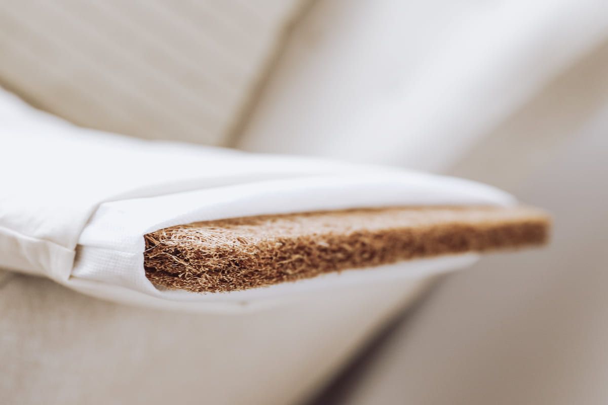 Schafschurwolle-Kokos-Einleger für die Hängematte