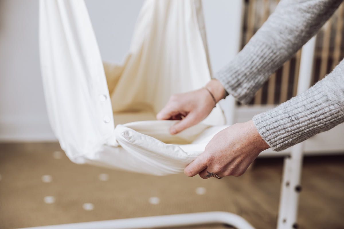 Schafschurwolle-Kokos-Einleger für die Hängematte