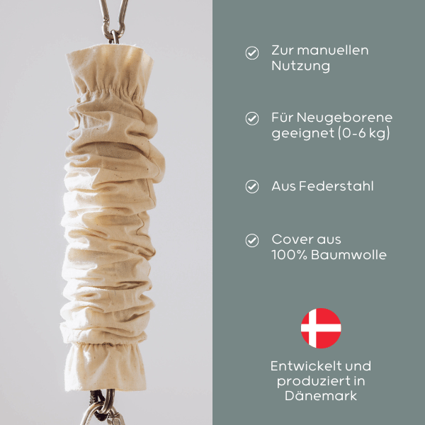 Spring set for manual rocking - for babies from 0 to 6 kg