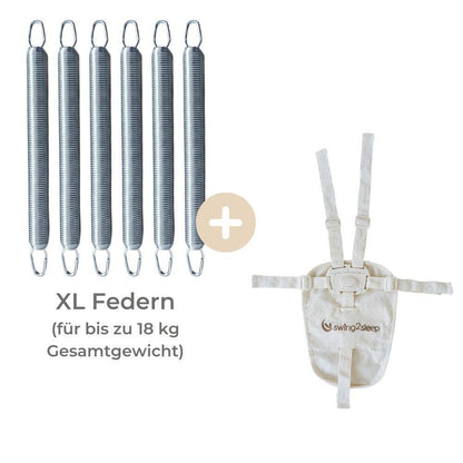 Extension set (XL springs + harness system)