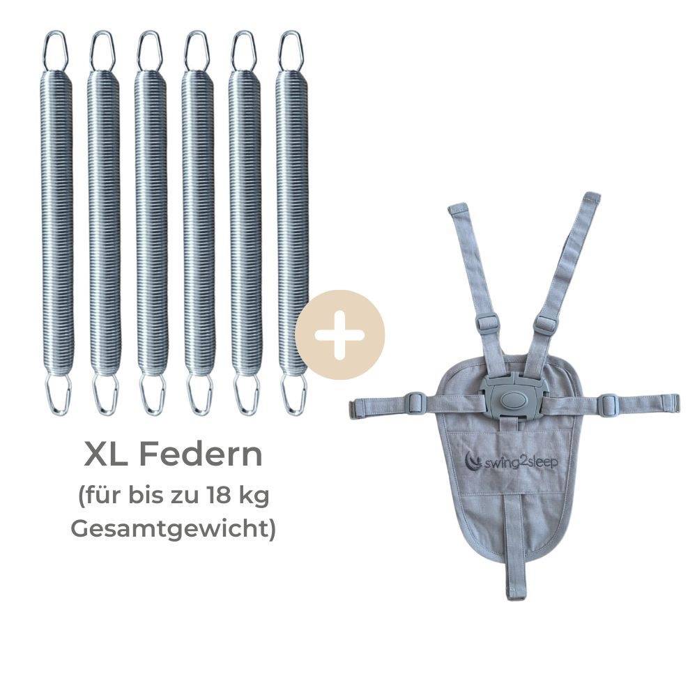 Extension set (XL springs + harness system)