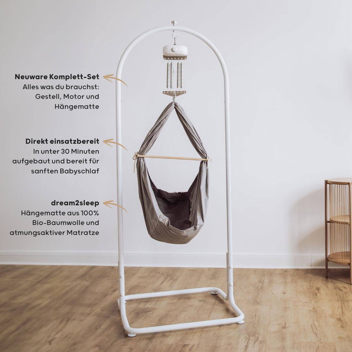 heia automatic baby hammocks wish set